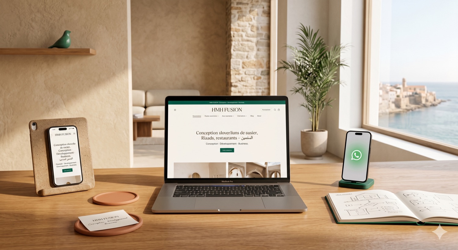 HMH Fusion, conception de sites web premium